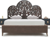 Hand Carved King Size Bed Headboard Bed Head H8